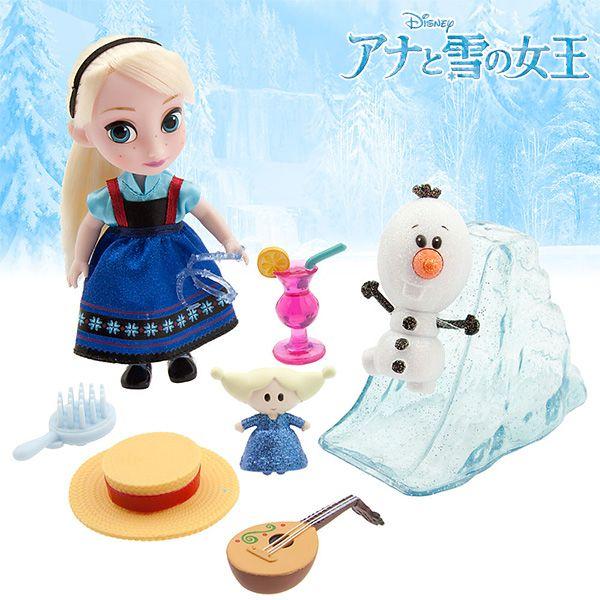 新作商品 ディズニー アニメーターコレクション アナと雪の女王 エルサ ミニドールプレイセット 人形 フィギア おもちゃ コレクターズアイテム ビンテージおもちゃ