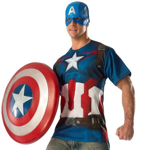 キャプテンアメリカ 筋肉 ｔシャツ アベンジャーズ ２ エイジ オブ ウルトロン 大人用 ハロウィン コスプレ アカムスyahoo 店 通販 Yahoo ショッピング