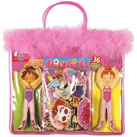 着せ替え人形 プリンセスとバレリーナ 木製マグネット着せ替えドールのセット 知育玩具 T．S．Ｓｈｕｒｅ社製 木のおもちゃ プレイセット