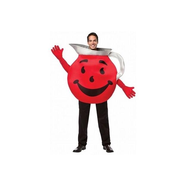 安い購入 クールエイド ガイ 大人用 コスチューム ハロウィン 食べ物 コスプレ パーティー 飲み物 ジュース 赤 New限定品 Www Cepici Gouv Ci