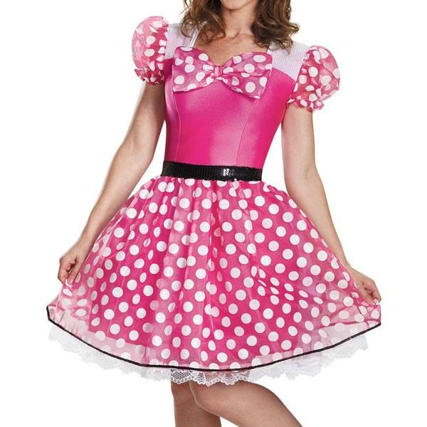 ディズニー ピンク ミニーマウス コスチューム 大人用 ハロウィン コスプレ 衣装 グッズ アカムスyahoo 店 通販 Yahoo ショッピング