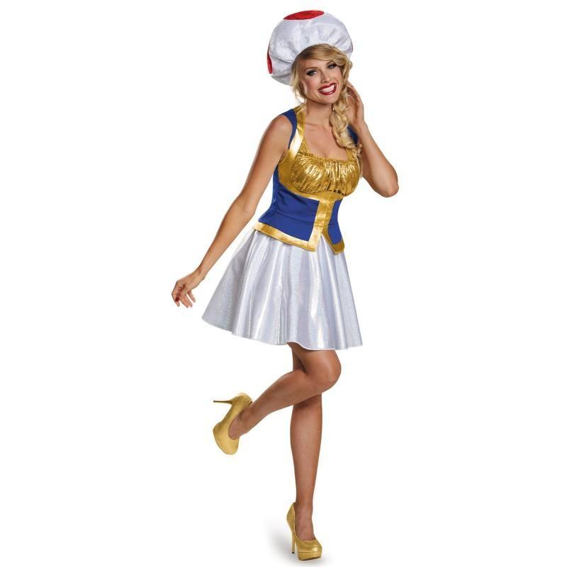 キノピオ 大人 女性用 ハロウィン コスチューム キュート スーパーマリオ コスプレ パーティー テレビゲーム アカムスyahoo 店 通販 Yahoo ショッピング