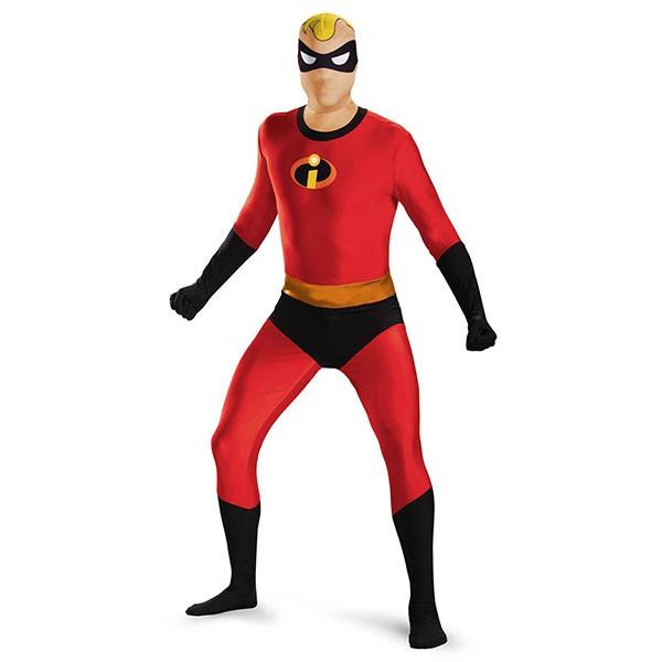 ファミリー ミスターインクレディブル 男性用 ハロウィン コスチューム Mrインクレディブル 男性用 仮装 衣装 楽器 手芸 コレクション ディズニー コスプレ インクレディブル 大人 アカムス店 希少の