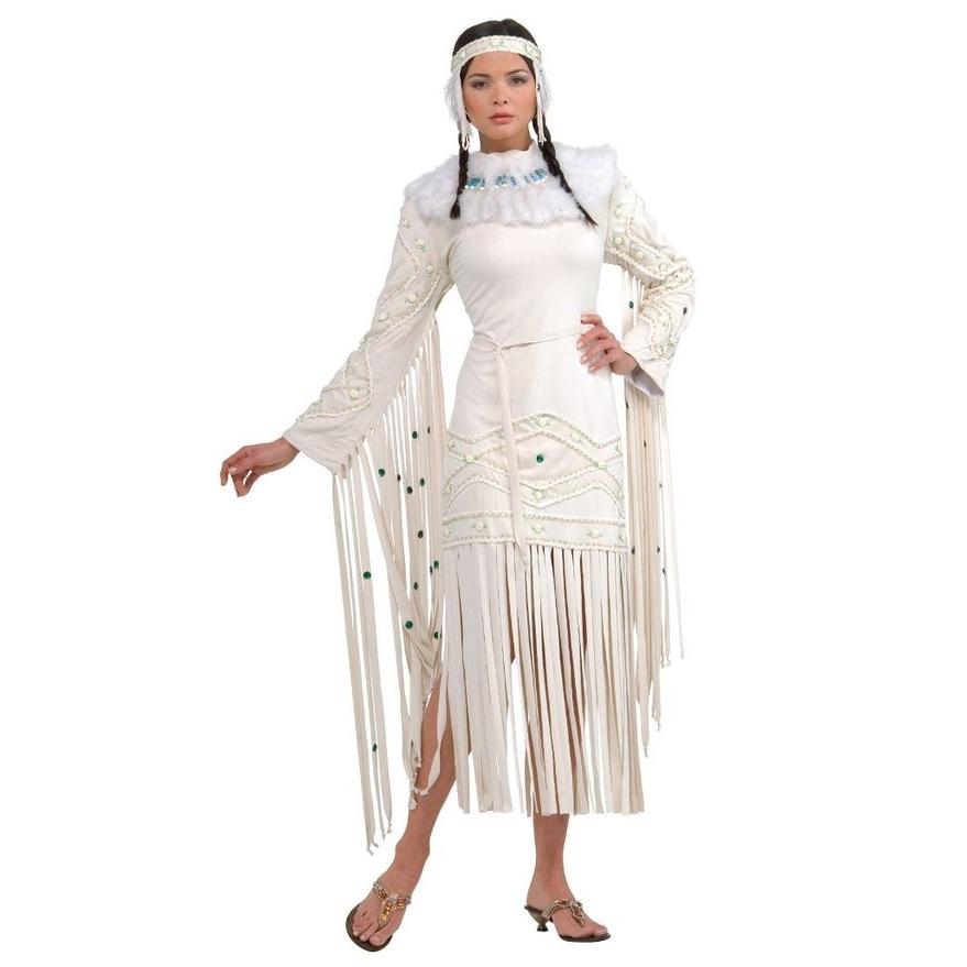 インディアン 衣装 コスプレ コスチューム 白 オフホワイト ネイティブアメリカン 大人 仮装 民族衣装 女性 アカムスyahoo 店 通販 Yahoo ショッピング