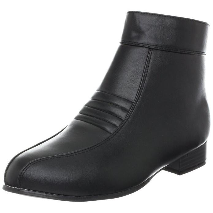 スターウォーズ スター・ウォーズ ダースベイダー コスプレ 黒 アンクル ブーツ 靴 男性用