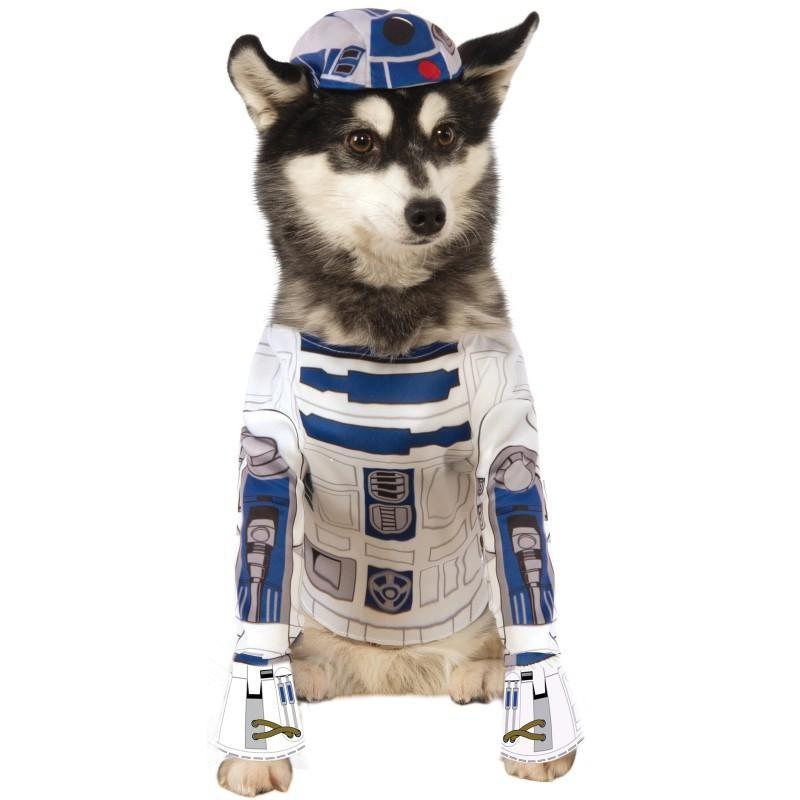スターウォーズ 服 犬   R2-D2 ペット ディズニー コスチューム コスプレ お散歩 年賀状 戌年｜acomes