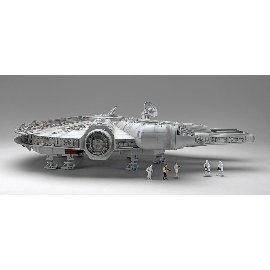 スターウォーズ グッズ ミレニアムファルコン 宇宙船 １／７２ スケール フィギュア プラモデル キット 模型 おもちゃ 玩具 レベル Revell｜acomes｜03