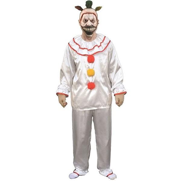 今月限定 特別大特価 ホラー コスチューム アメリカンホラーストーリー ツイスティー 殺人ピエロ 大人用 クラウン 恐怖 肝試し お化け コスプレ 衣装 在庫限り Www Angkaalam Com