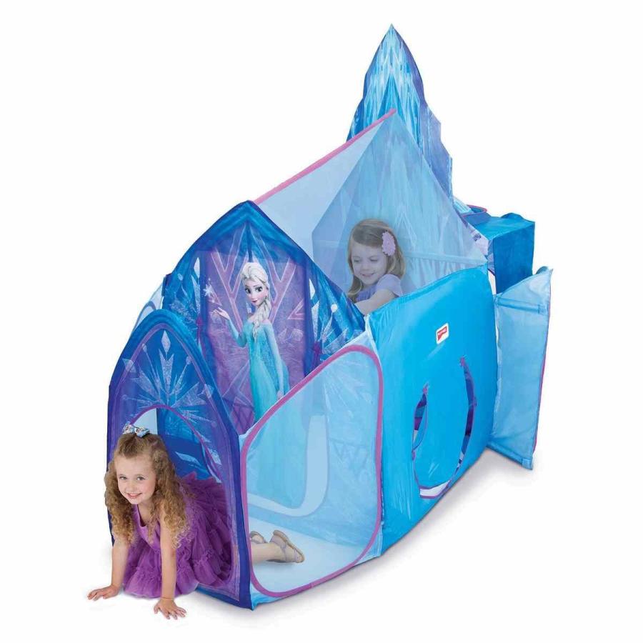 アナと雪の女王 エルサ 映像 氷の城 おもちゃ テント 子供 おうち ごっこ 遊び ノースマウンテン アイス キャッスル きれい ブルー 涼しい アカムスyahoo 店 通販 Yahoo ショッピング