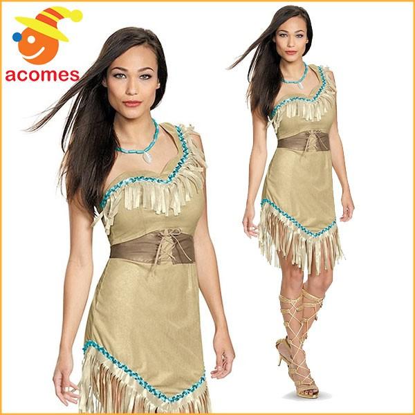 高速配送 ポカホンタス コスプレ コスチューム インディアン 衣装 大人用 ディズニー キャラクター 仮装 メール便なら送料無料 Zoetalentsolutions Com