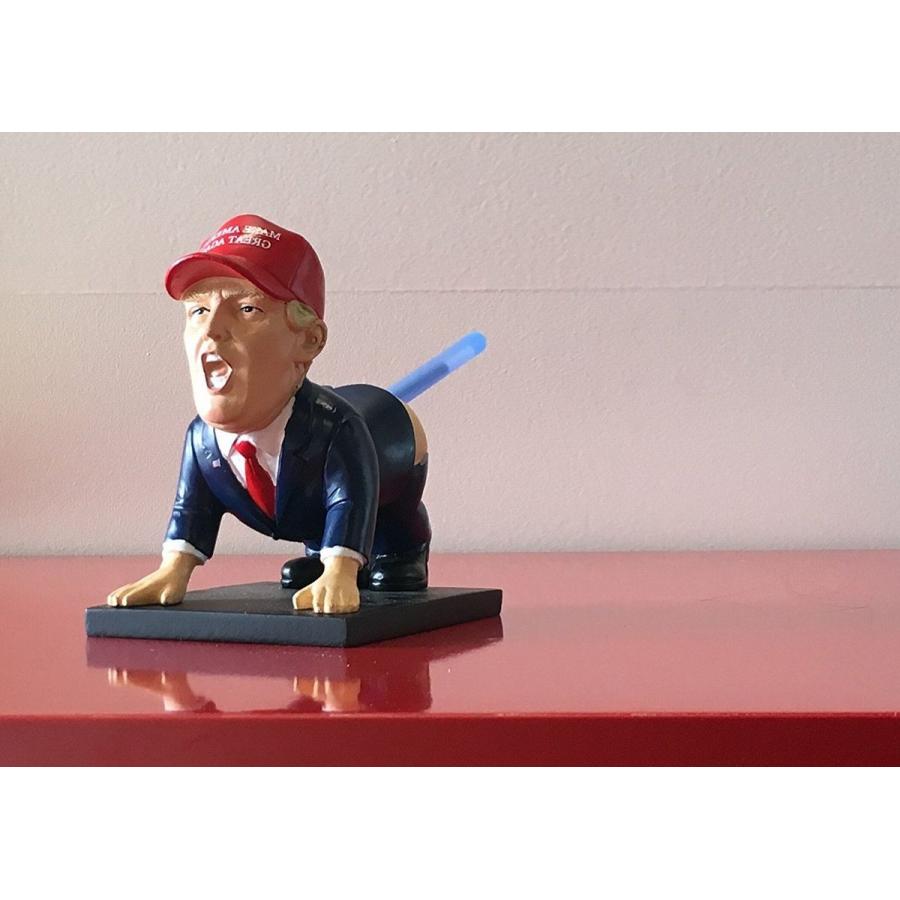 ドナルドトランプ グッズ ペン立て 文鎮 おもしろグッズ アメリカ 大統領 政治家 文具 ギフト プレゼント|acomes|03