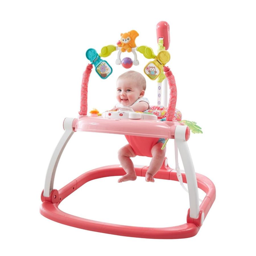 レインフォレスト ジャンパルー ピンク フィッシャープライス Fisher Price Jumperoo 赤ちゃん ベビー 室内遊具 運動 折り畳める ポータブル おもちゃ アカムスyahoo 店 通販 Yahoo ショッピング