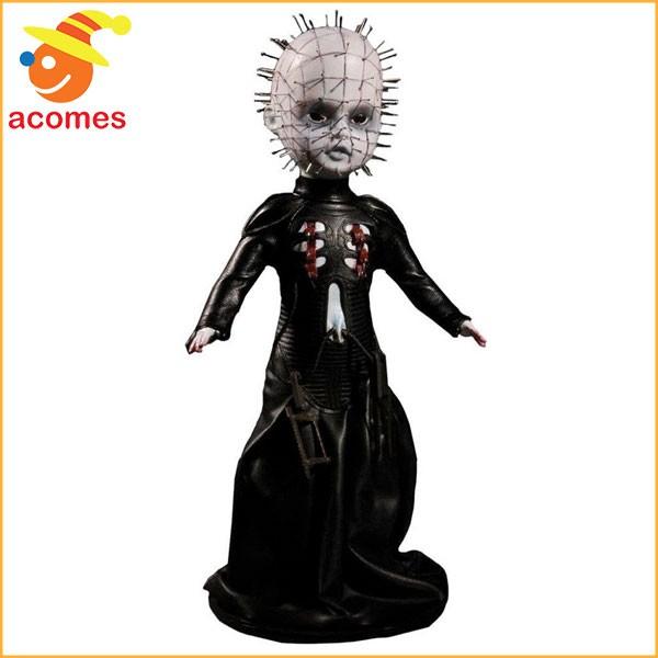 怖い 人形 恐怖 ピンヘッド ドール Hellraiser III リビングデッドドールス ハロウィン 肝試し お化け屋敷 デコレーション キモい