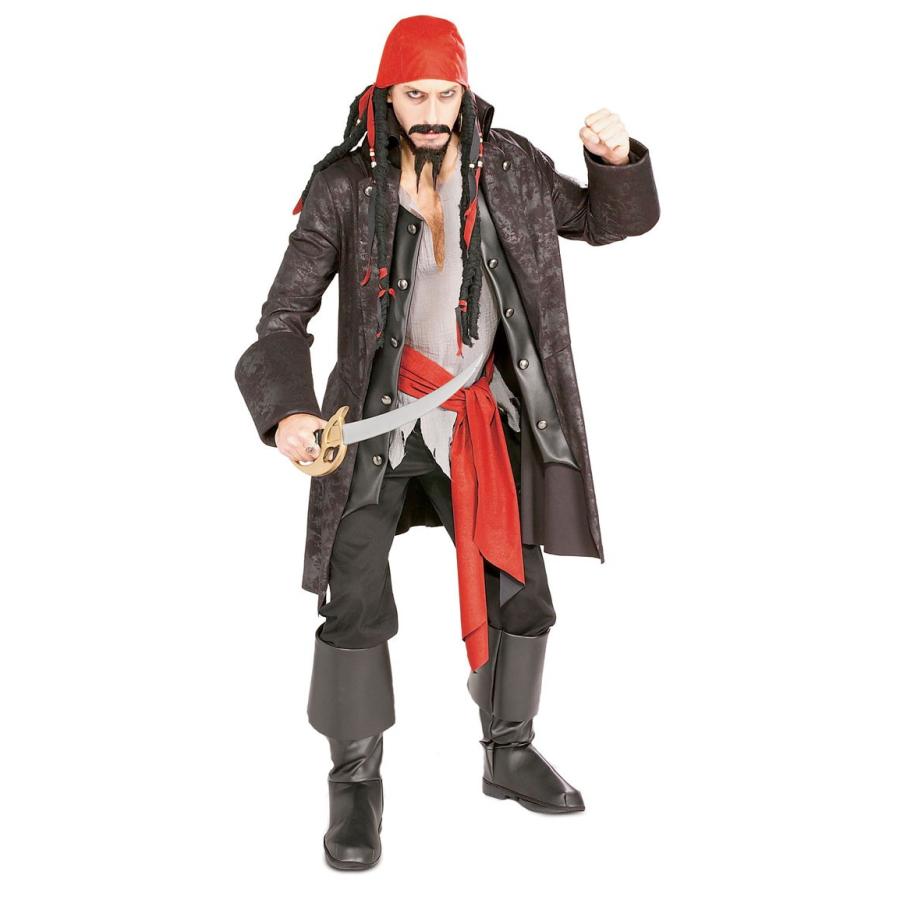 赤いバンダナ 海賊 衣装 コスプレ コスチューム 大人 男性用 メンズ 仮装 メーカー在庫限り品
