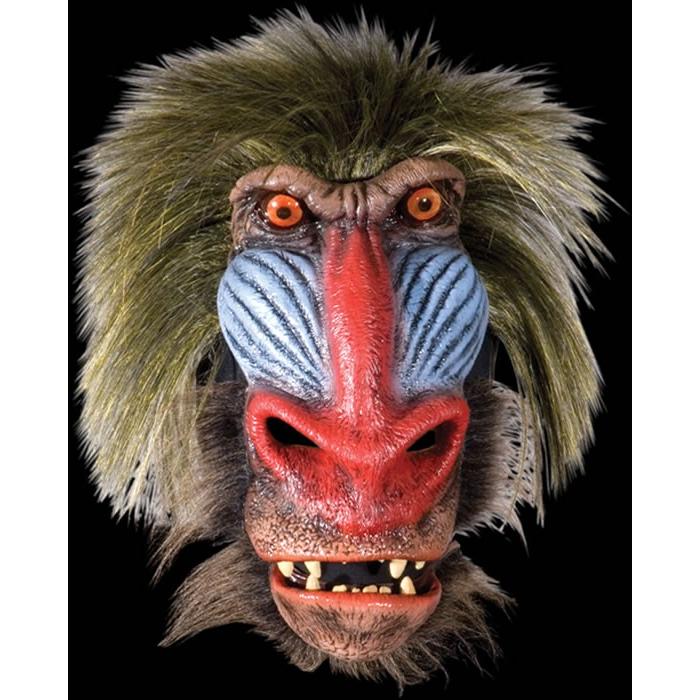 口が動く マスク マントヒヒ 動物 コスプレ 変装 仮装 仮面 アカムスyahoo 店 通販 Yahoo ショッピング