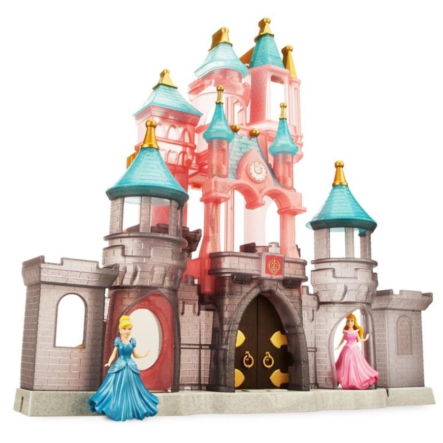 クリスマスプレゼント 子供 ディズニープリンセス シンデレラ オーロラ姫 フィギュア 人形 おもちゃ 眠れる森の美女の城 プレイセット インテリア 置き物 海外版 アカムスyahoo 店 通販 Yahoo ショッピング