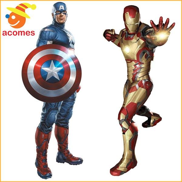 ウォールステッカー キャプテン アメリカ Vs アイアンマン シビル マーベル 子供 部屋 壁 インテリア アカムスyahoo 店 通販 Yahoo ショッピング