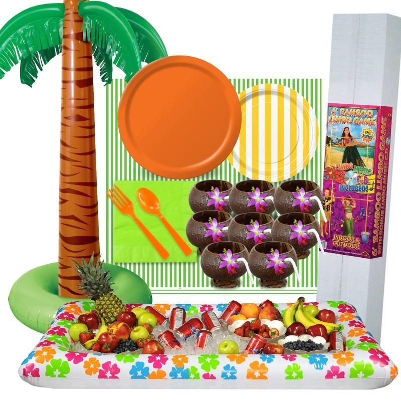 海 ビーチ パーティセット ハワイ イベント インテリア デコレーション 夏 ピクニック ジャングル 屋外 装飾 ティキ グッズ(18156円)