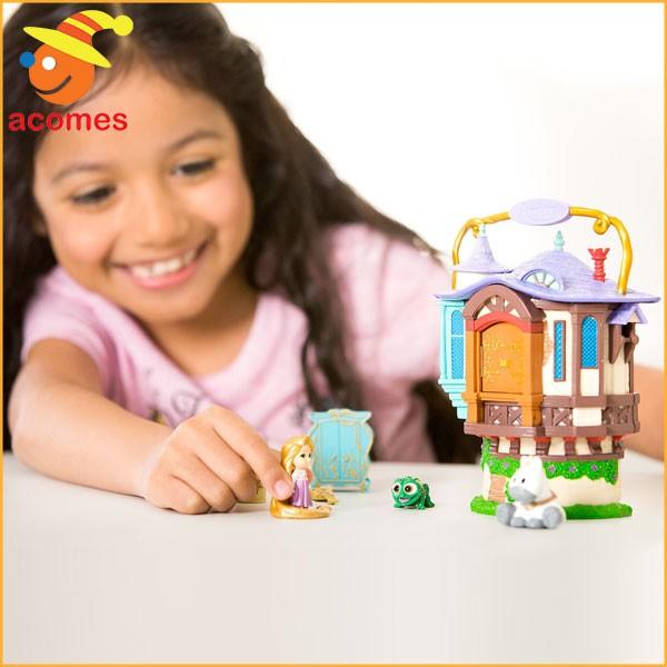 ラプンツェル 小さな ドールハウス ディズニー 塔の上のラプンツェル 子供 おもちゃ マイクロ ドール プレイ セット アカムスyahoo 店 通販 Yahoo ショッピング