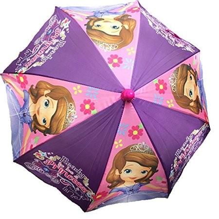 ディズニー 小さなプリンセス ソフィア 傘 雨具 紫 クローバー 子供用 立体ハンドル Www Energytribune Com