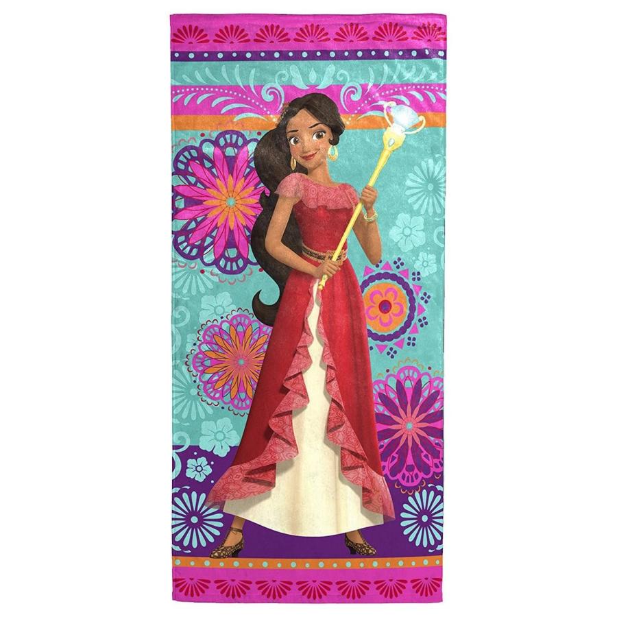 アバローのプリンセス エレナ コットンタオル 子供 ガールズ 女の子 ディズニー 海 プール グッズ アカムスyahoo 店 通販 Yahoo ショッピング