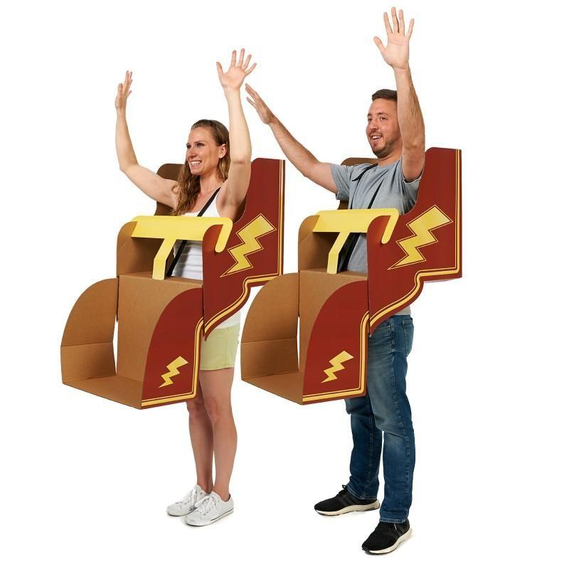おもしろコスプレ ジェットコースター コスチューム ペア セット グループ 複数 仮装 アカムスyahoo 店 通販 Yahoo ショッピング