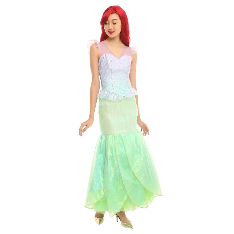 アリエル ドレス ディズニー プリンセス リトルマーメイド コスチューム 大人 レディース コスプレ 仮装 衣装 アカムスyahoo 店 通販 Yahoo ショッピング