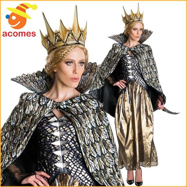 スノーホワイト 氷の王国 コスプレ ラヴェンナ 大人 コスチューム ハロウィン 衣装 イベント 仮装 ザ ハンツマン 無料配達