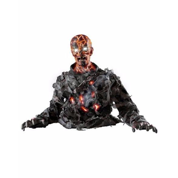 予約販売品 動く ゾンビ 人形 72cm サウンド 置き物 海外 ハロウィン 怖い デコレーション インテリア ホラー 恐怖 グッズ 超激安 Zoetalentsolutions Com