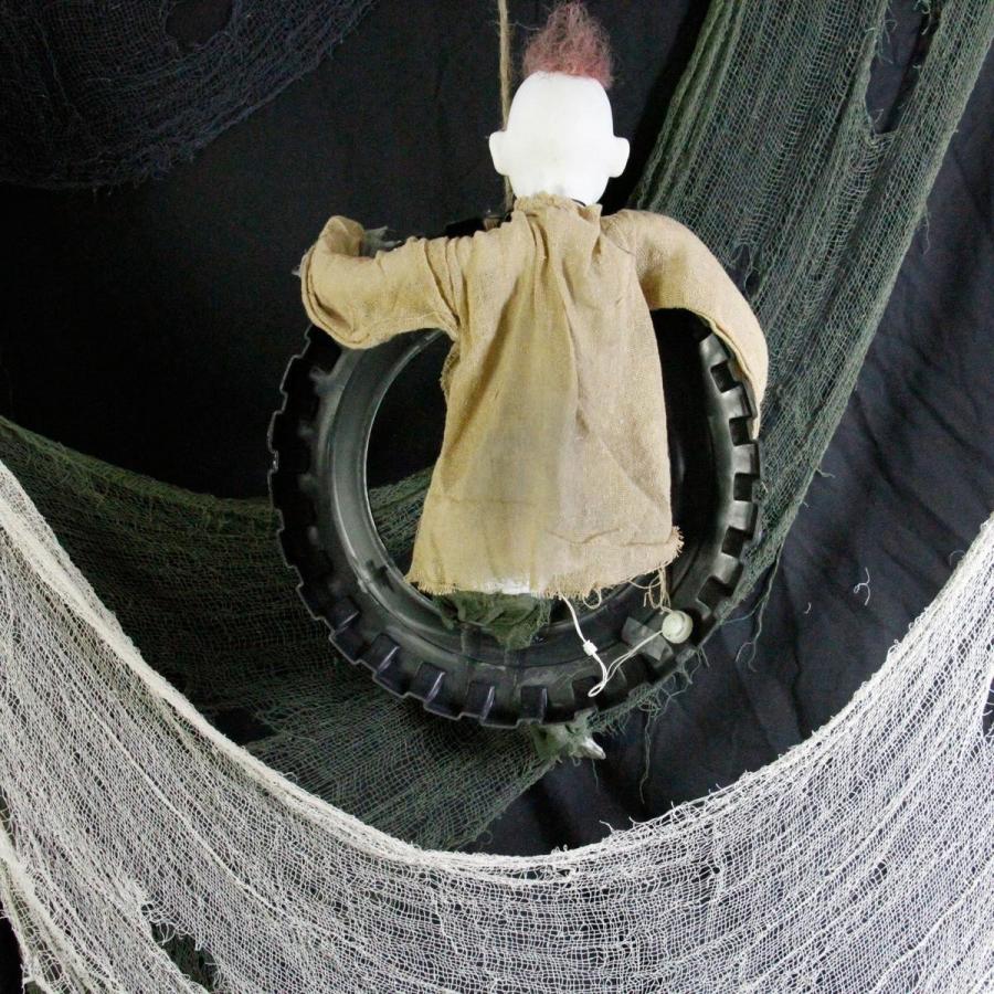 動く ゾンビ 人形 タイヤに吊るされた ハロウィン デコレーション インテリア 怖い 飾り 装飾 置き物 ホラー グッズ アカムスyahoo 店 通販 Yahoo ショッピング