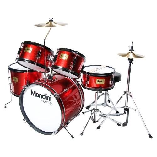ドラムセット 子供用 楽器 赤 身長76 152cm Mendini By Cecilio アカムスyahoo 店 通販 Yahoo ショッピング