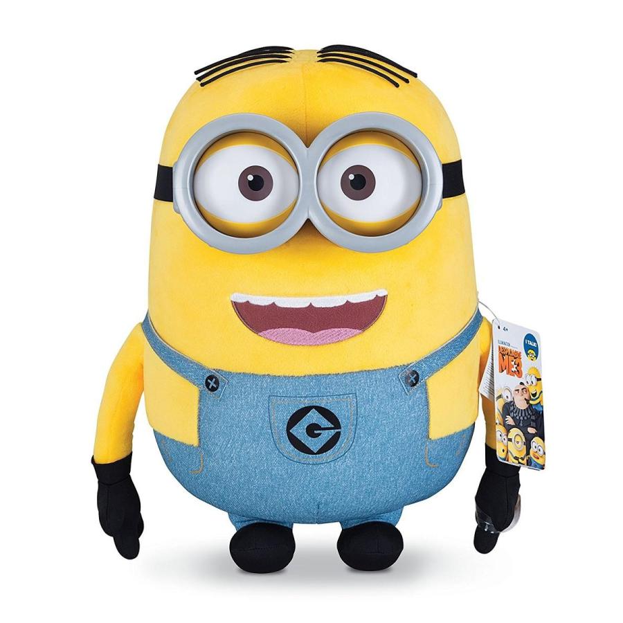 ブランドのギフト おもちゃ 海外 英語 グッズ 怪盗グルーのミニオン大脱走 40cm 大きい 人形 話す デイブ ぬいぐるみ 癒し ミニオン 映画と同じ音声で話すデイブのぬいぐるみ おもちゃ Spingpong Ir