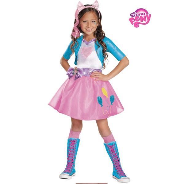 マイリトルポニー ピンキー パイ 子供 衣装 エクエストリアガールズ コスチューム ハロウィン 誕生日 コスプレ オープニングセール