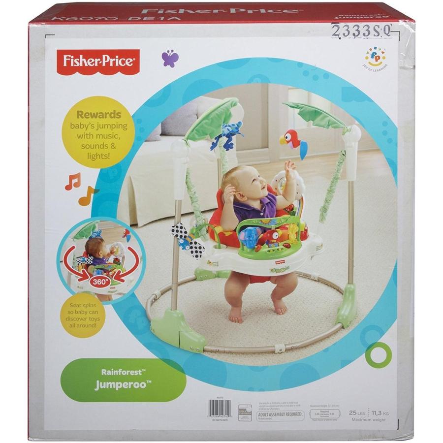 Fisher Price フィッシャープライス レインフォレスト ジャンパルー 赤ちゃん ベビー 室内遊具 運動 折り畳める ポータブル おもちゃ 545 アカムスyahoo 店 通販 Yahoo ショッピング