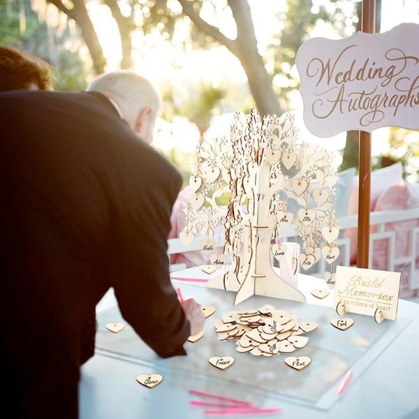 結婚式 ウェディング ツリー 芳名帳 来客 記帳 受付 名簿 ゲスト ブック 手作り 567 アカムスyahoo 店 通販 Yahoo ショッピング