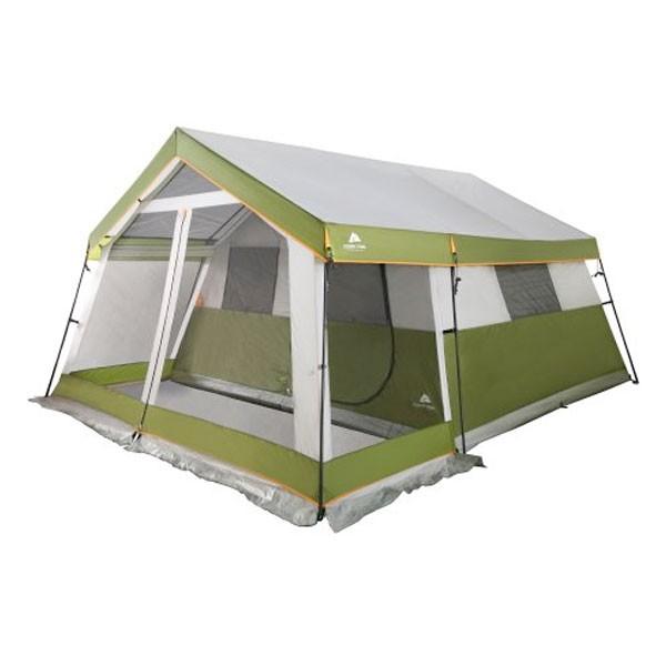 正規激安 テント 運搬用キャリーバッグ付き スクリーンポーチ キャビンテント 大人数 オザークトレイル 8人用 ドーム型テント