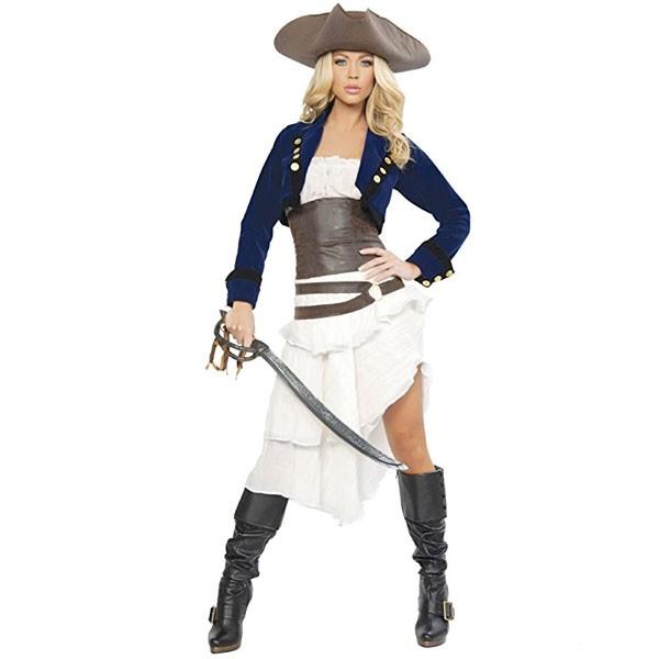 コロニアル コスチューム 海賊 コスチューム 大人 デラックス パイレーツ 大人 女性 衣装 コスプレ衣装 コスプレ アカムス店