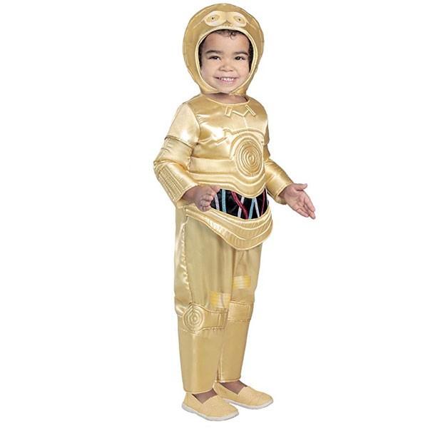 スターウォーズ C 3po 子供用 キッズ コスチューム 衣装 ジャンプスーツ コスプレ 男の子 ハロウィン 仮装 アカムスyahoo 店 通販 Yahoo ショッピング