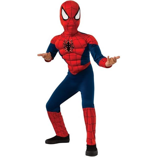 スパイダーマン デラックス コスチューム 筋肉付き ファイバーオプティック 子供 衣装 ハロウィン キッズ ユニバ コスプレ Usj アカムスyahoo 店 通販 Yahoo ショッピング