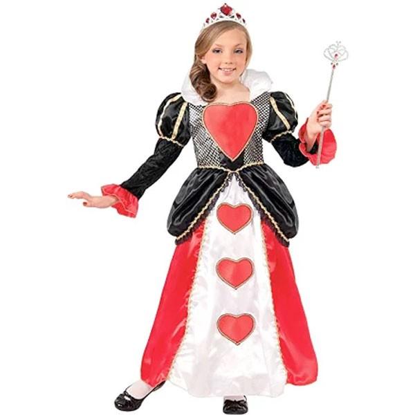 アリス コスチューム 子供 赤の女王 ハートの女王 ドレス女の子用 キッズ アリス 時間の旅 ハロウィン 仮装 衣装 コスプレ Www Aecid Bo