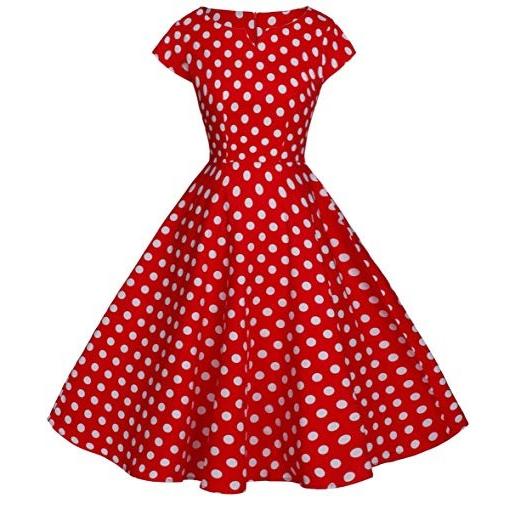ワンピース ミニー ダッパードレス キャップスリーブ オールディーズ レトロ 50s 60s 水玉 レディース ポルカドット Yaryor Com