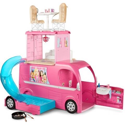 メーカー包装済 バービー ハウス ポップアップ キャンピングカー Rv 人形 おもちゃ クリスマス プレゼント 誕生日 ギフト 魅了 Kuljic Com