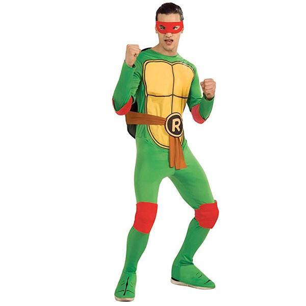 タートルズ ミュータント ラファエロ コスチューム 大人 衣装 忍者 カメ 赤 コスプレ 買取り実績