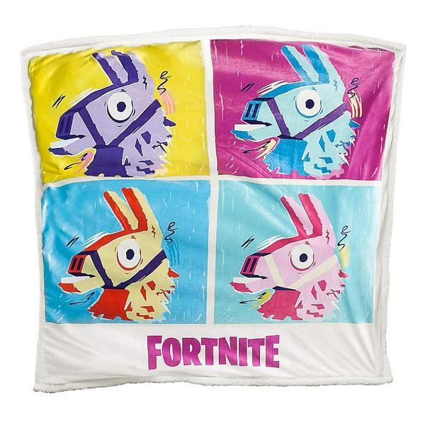 人気絶頂 フォートナイト グッズ ラマ ブランケット 毛布 フリース テレビゲーム お1人様1点限り Www Tiebreak Fr