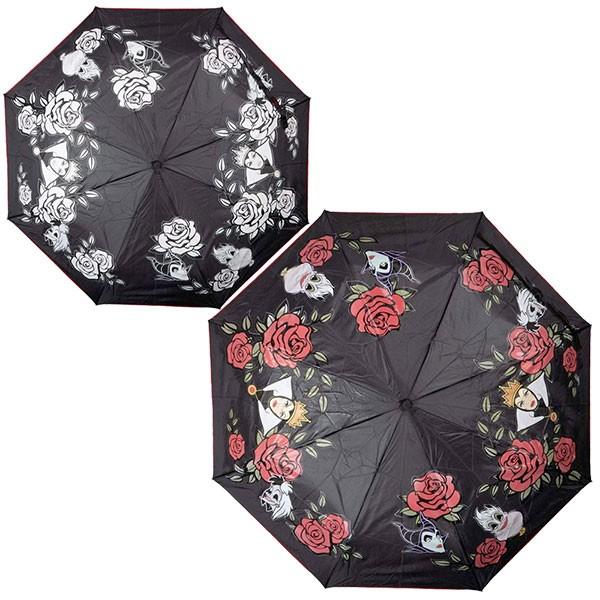 ディズニー 傘 ヴィランズ 折りたたみ アンブレラ カラーチェンジ アカムスyahoo 店 通販 Yahoo ショッピング