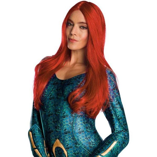 ジャスティスリーグ アクアマン メラ ウィッグ 大人用 ハロウィン 仮装 コスプレ イベント 衣装 Gapsystudio Com