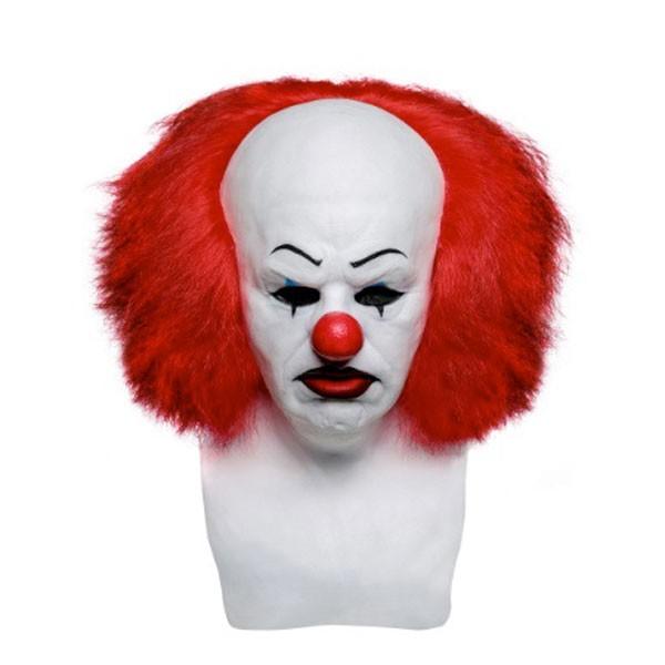楽天カード分割 ペニーワイズ ピエロ 大人用 マスク コスプレ 衣装 サーカス パーティー ハロウィン It イット 映画 人気が高い Zoetalentsolutions Com
