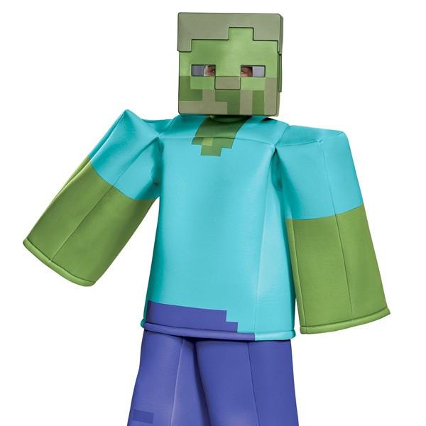 マインクラフト ゾンビ 子供用 衣装 コスチューム ハロウィン 仮装 パーティー コスプレ キッズ マイクラ テレビゲーム Sagaretxe Net