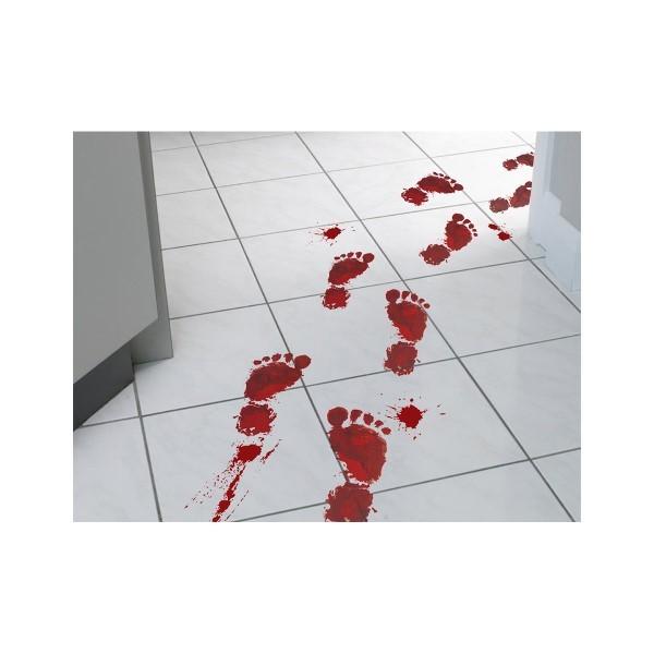 ハロウィン 飾り 足跡 血のり ステッカー 不気味 恐怖 怖い デコレーション アカムスyahoo 店 通販 Yahoo ショッピング