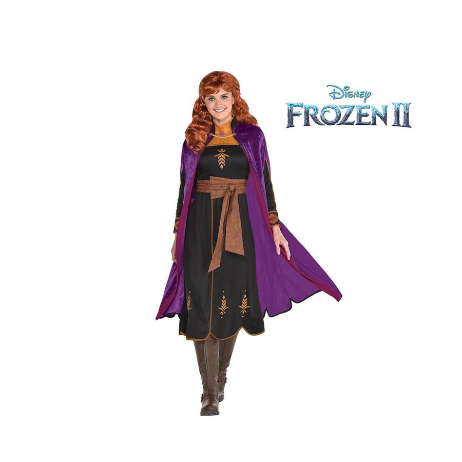 アナと雪の女王2 アナ コスプレ 大人 コスチューム ウィッグ付き ハロウィン 衣装 ディズニー 仮装 アカムスyahoo 店 通販 Yahoo ショッピング